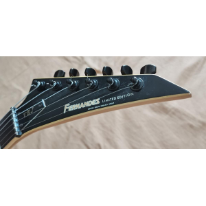 Fernandes Tej 95 W / Sustainer Limited Edition Black Custom Made In Japan Serie Telecaster Vintage