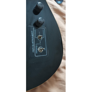 Fernandes Tej 95 W / Sustainer Limited Edition Black Custom Made In Japan Serie Telecaster Vintage