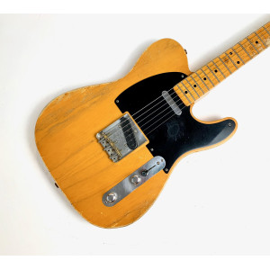 Fender Telecaster 53 Heavy Relic Paul Waller Masterbuilt 2024 Custom Shop Butterscotch Blonde