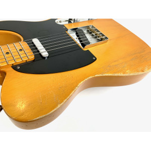 Fender Telecaster 53 Heavy Relic Paul Waller Masterbuilt 2024 Custom Shop Butterscotch Blonde
