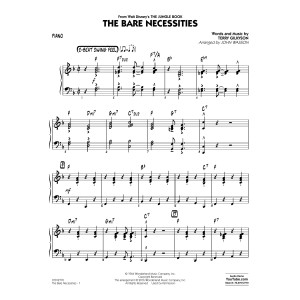 The Bare Necessities (from The Jungle Book) - Piano