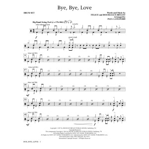 Bye, Bye Love - Drum Set