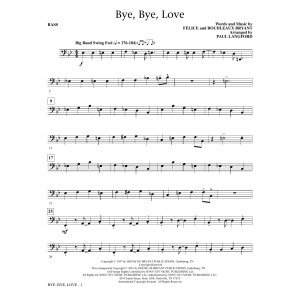 Bye, Bye Love - Bass