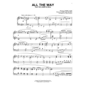 All The Way (arr. Phillip Keveren)