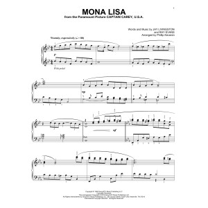 Mona Lisa (arr. Phillip Keveren)