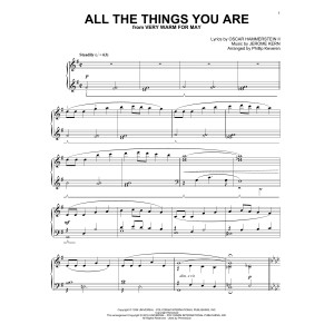 All The Things You Are (arr. Phillip Keveren)