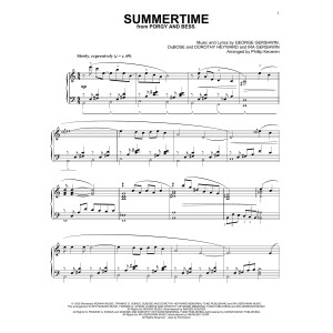 Summertime (arr. Phillip Keveren)