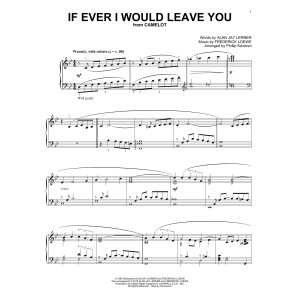 If Ever I Would Leave You (arr. Phillip Keveren)