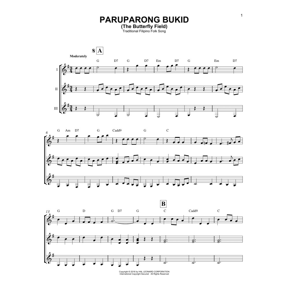 Paruparong Bukid (The Butterfly Field)