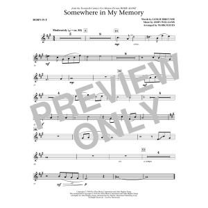 Somewhere in My Memory (arr. Mark Hayes) - F Horn