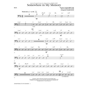 Somewhere in My Memory (arr. Mark Hayes) - Bass