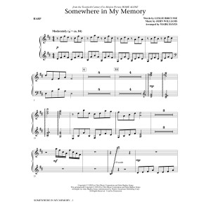 Somewhere in My Memory (arr. Mark Hayes) - Harp