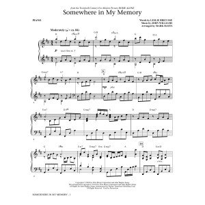 Somewhere in My Memory (arr. Mark Hayes) - Piano