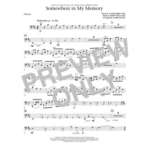 Somewhere in My Memory (arr. Mark Hayes) - Cello