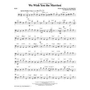 We Wish You the Merriest - Bass