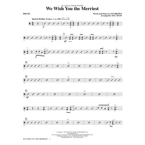 We Wish You the Merriest - Drums