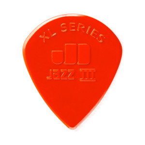 Pack of 6 Dunlop Jazz III XL Red Medium Picks
