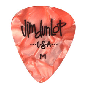 72 Dunlop Genuine Orange Medium Picks