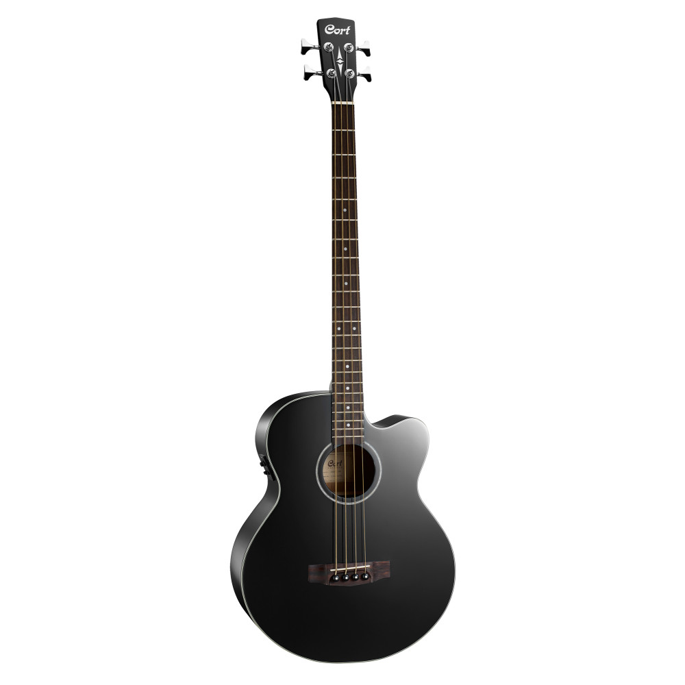 Cort Basse Ab850f Naturel Noir Brillant