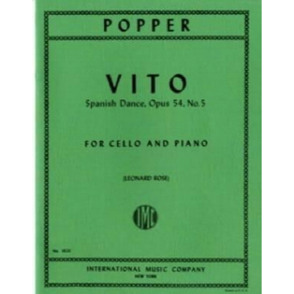 Vito (danza española, op. 54, nº 5) D. Popper