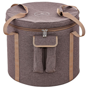 Sonic Energy Singing Bowl Cover 16" Brown