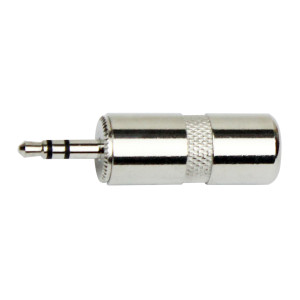 Kirlin Pack of 2 3.5 mm Jack Plugs Nickel