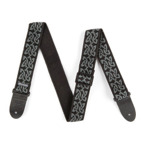 Dunlop Celtic Black and Grey Strap