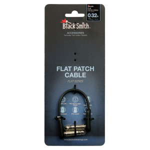 Black Smith Patch Cable 0.10 m Angled Jacks