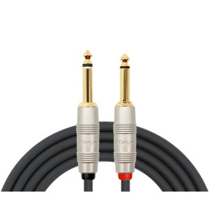 Kirlin Silent Cable 6m Jack to Jack Black