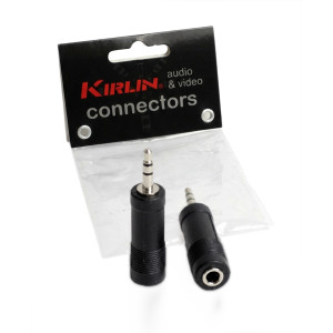 Kirlin Pack of 2 Jack Male 1/8" S 1 /" S