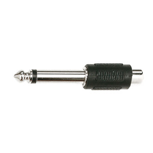 Kirlin RCA Male to 1/4" RCA Female Adapter