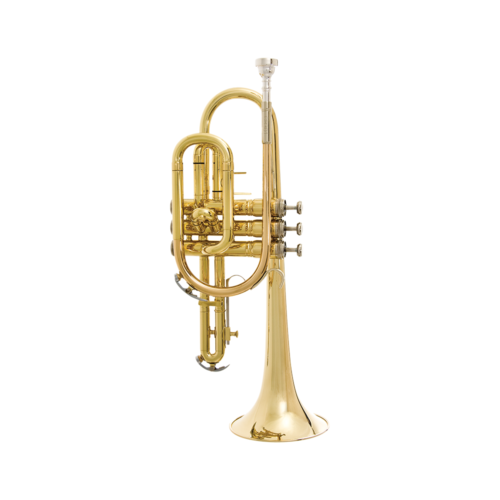 Bach CR301H Student Bb Cornet - Clear Lacquer