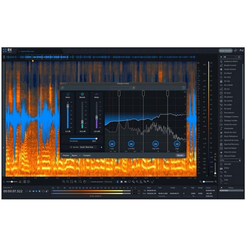 RX 11 Advanced: CRG from any paid iZotope product