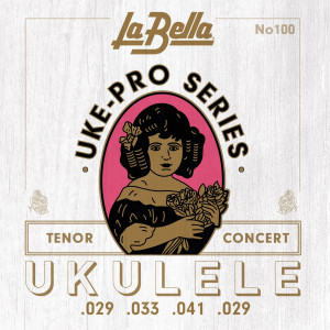 Ukulele Concert/tenor Set La Bella Pro