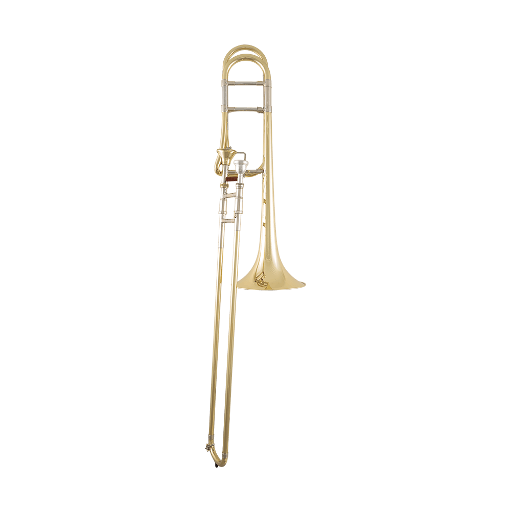 Bach Artisan A42I Professional F Attachment Stradivarius Trombone - Clear Lacquer with "Infinity" Valve