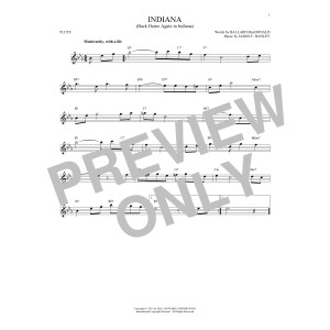 Indiana (Back Home Again In Indiana)