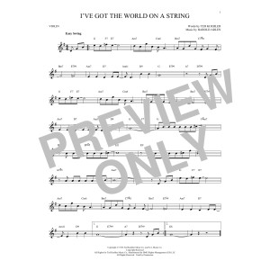 I've Got The World On A String