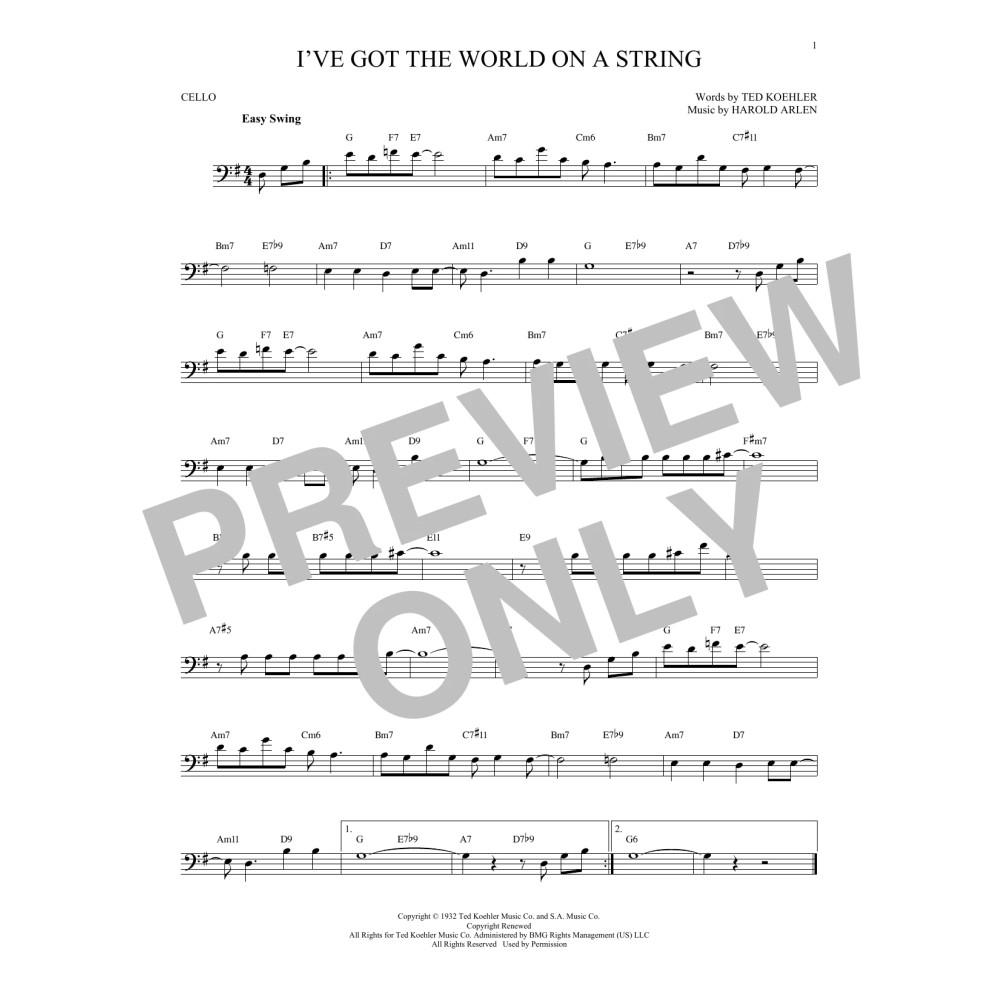I've Got The World On A String