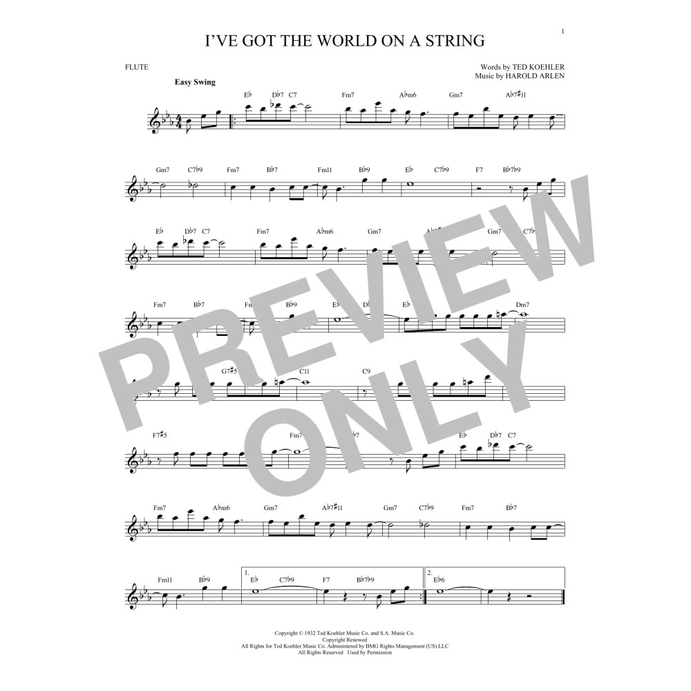 I've Got The World On A String