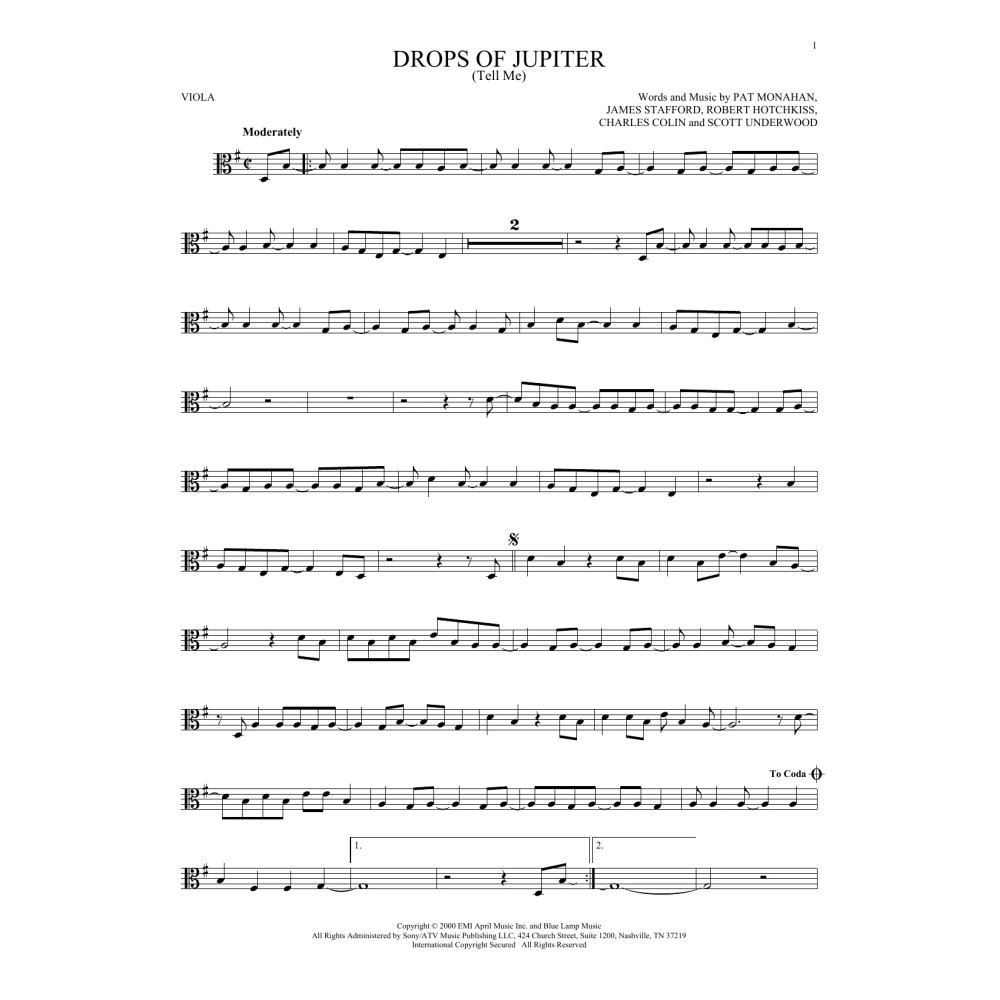 Drops Of Jupiter (Tell Me)