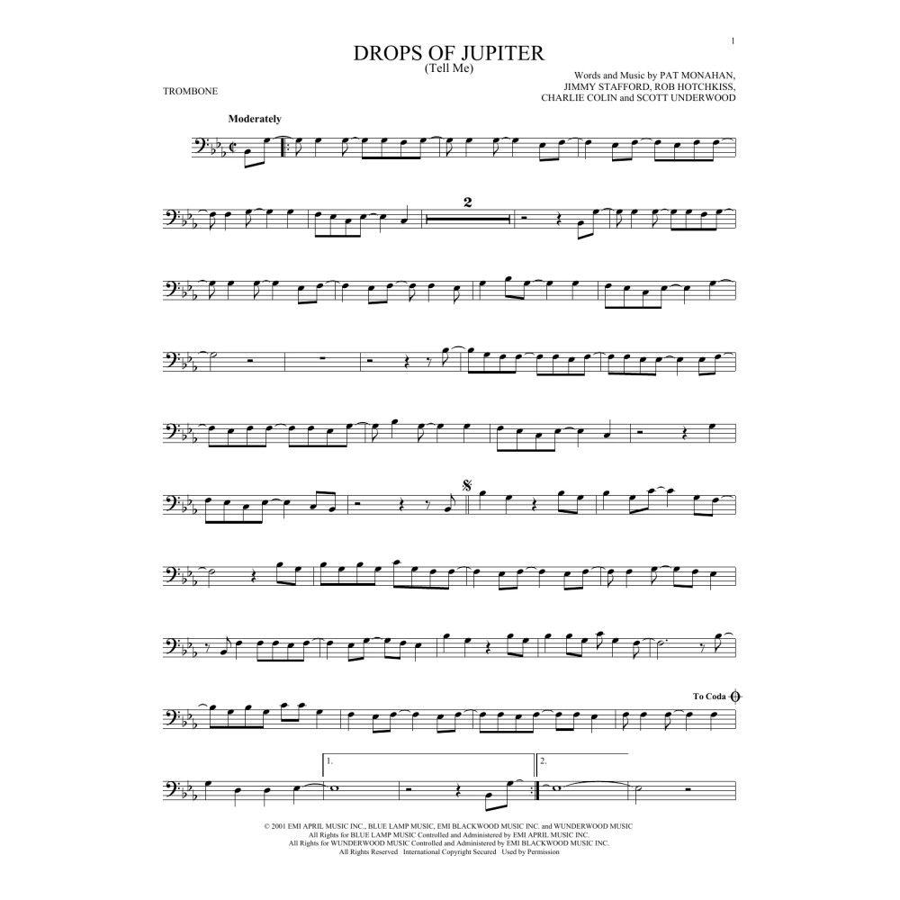 Drops Of Jupiter (Tell Me)
