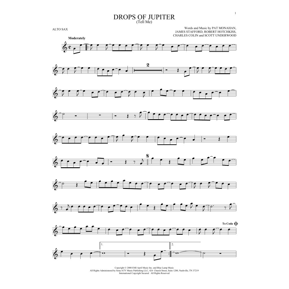 Drops Of Jupiter (Tell Me)