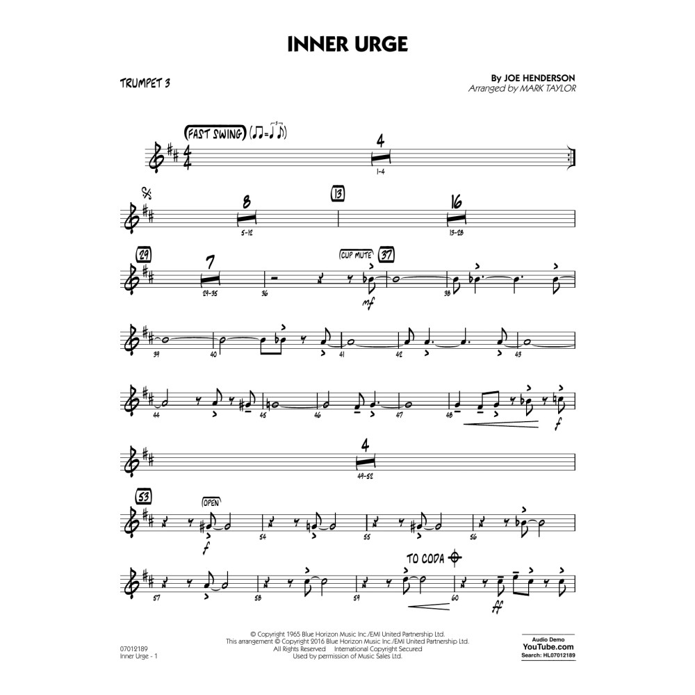 Inner Urge - Trumpet 3