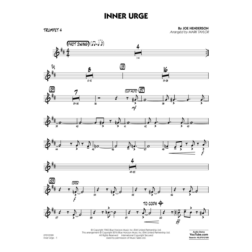 Inner Urge - Trumpet 4