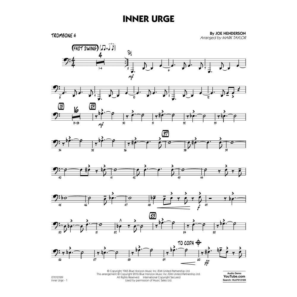 Inner Urge - Trombone 4