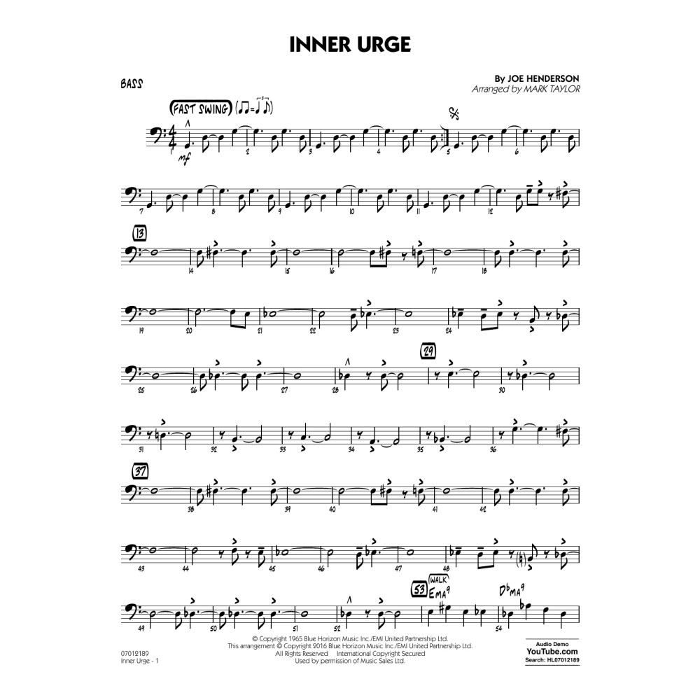 Inner Urge - Bass