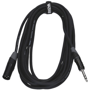 Enova XLR Male to Stereo Jack Cable 3 m