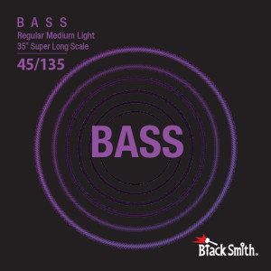 Black Smith 5-String Bass Guitar Set 45-135 35