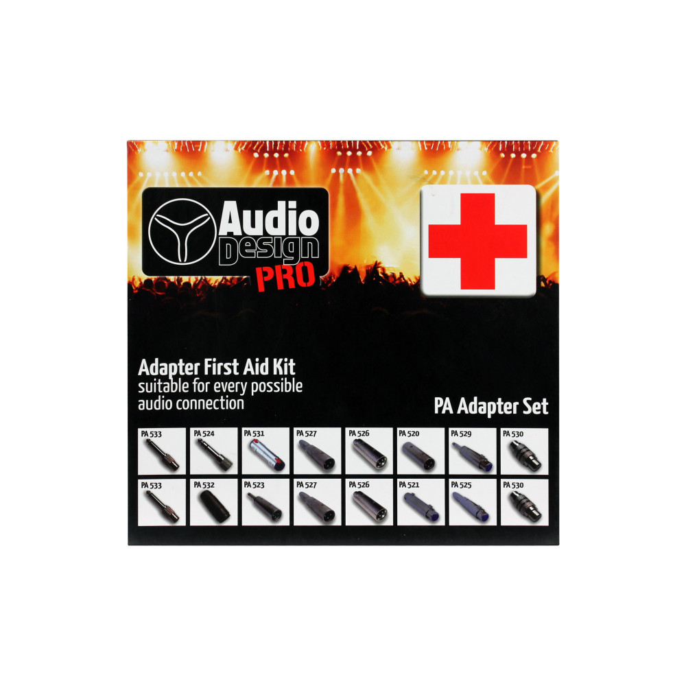 Audiodesign Set 16 Adaptateurs
