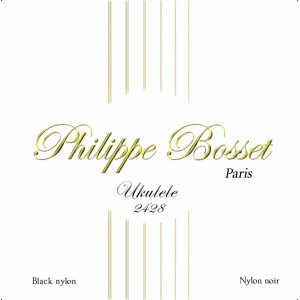 P.bosset Ukulele Nylon Black 24-28
